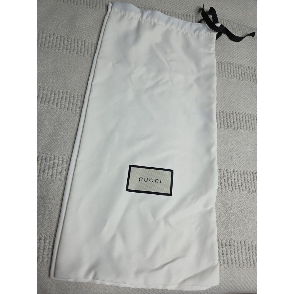 Bundle Of 2 Gucci Shoe Storage Dust Bags 17.5"×8.5"